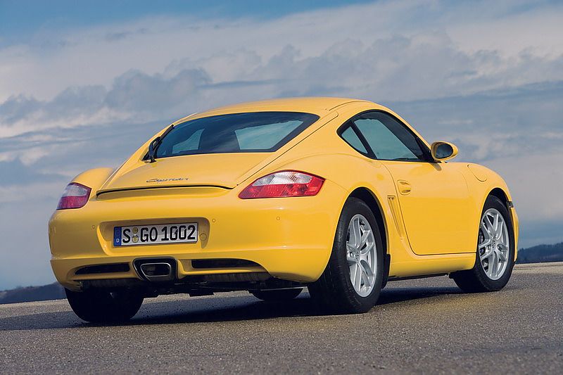 保时捷Cayman外观