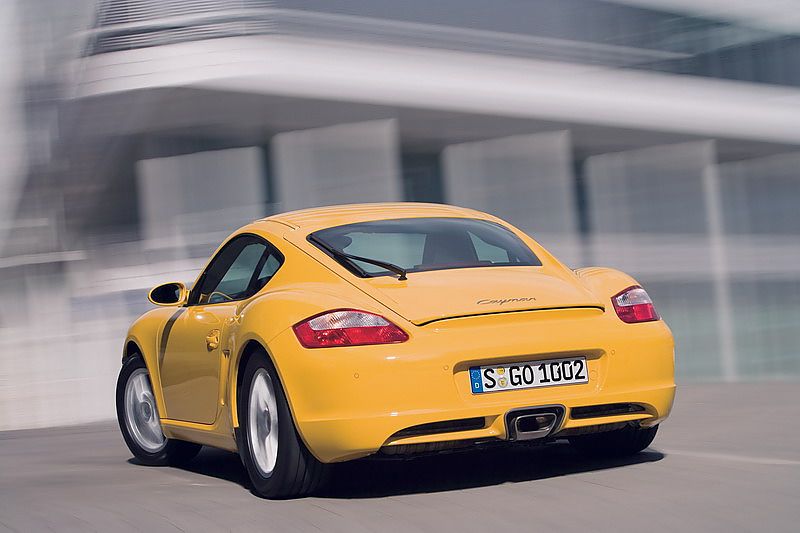 保时捷Cayman外观