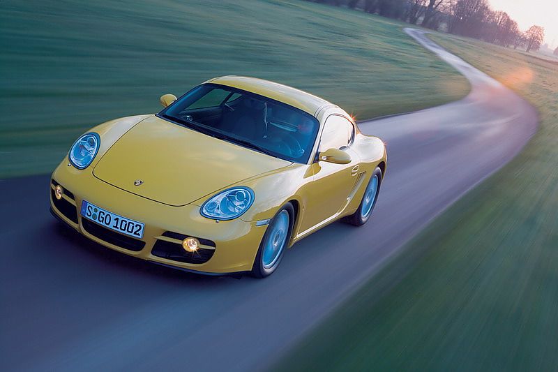 保时捷Cayman外观