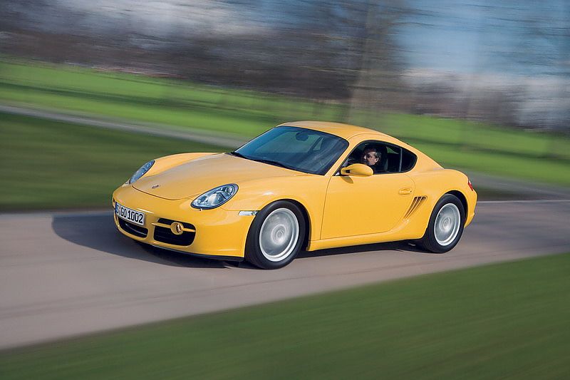 保时捷Cayman外观