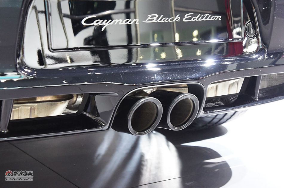 保时捷Cayman black edition