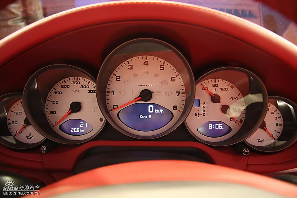 保时捷新款911发布现场内饰图