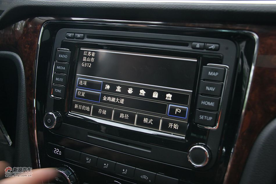 2011款帕萨特2.0T御尊版内饰功能