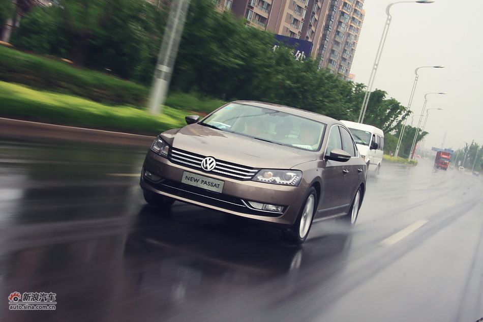 新帕萨特试车动态
