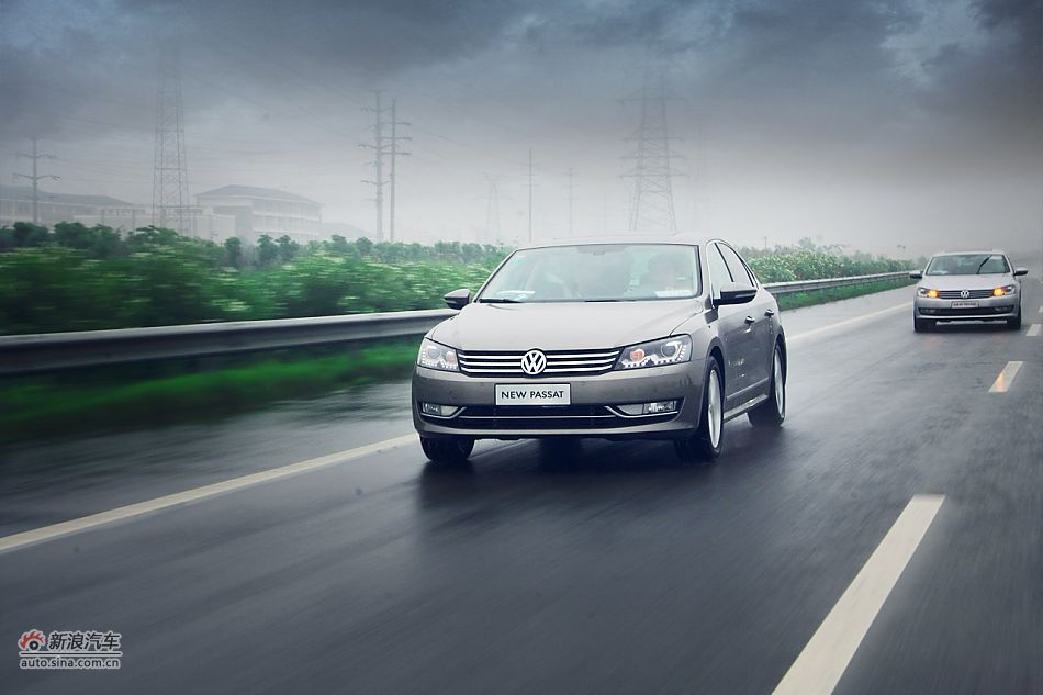 新帕萨特试车动态