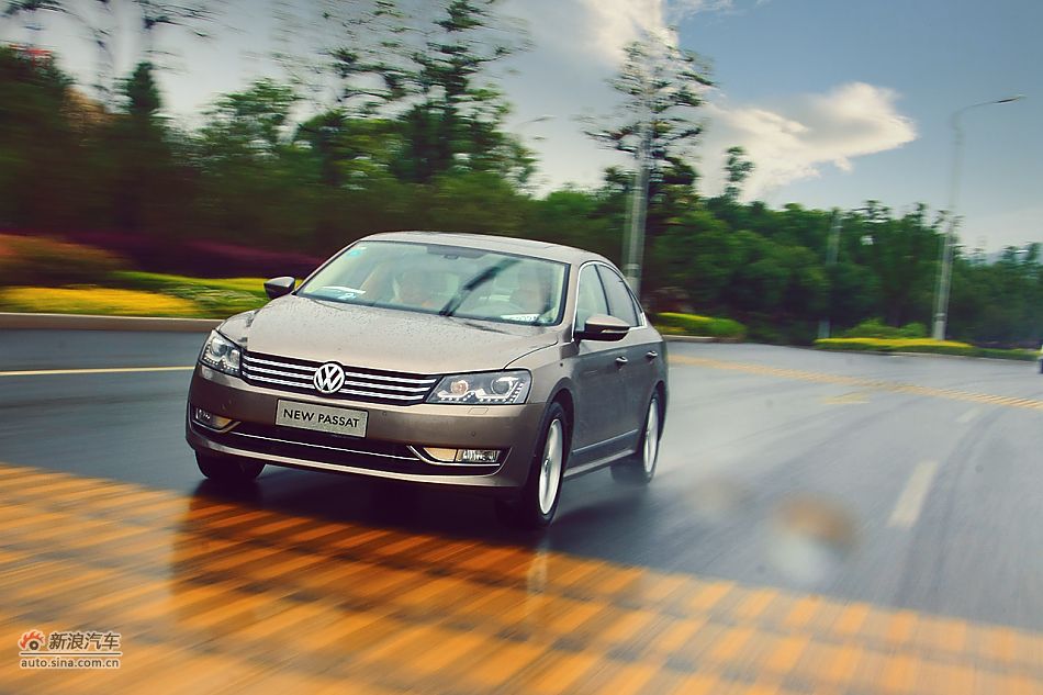 新帕萨特试车动态