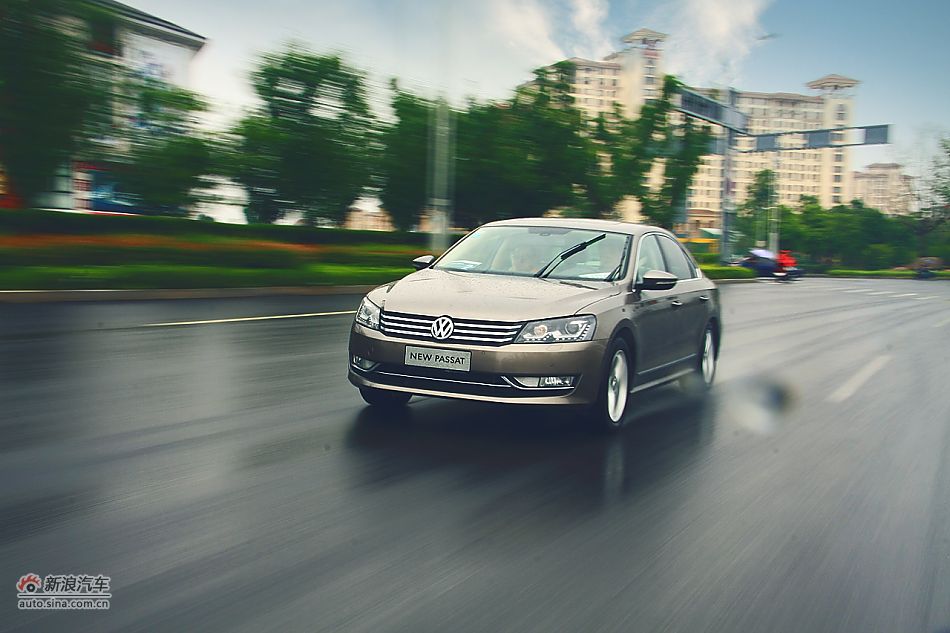 新帕萨特试车动态