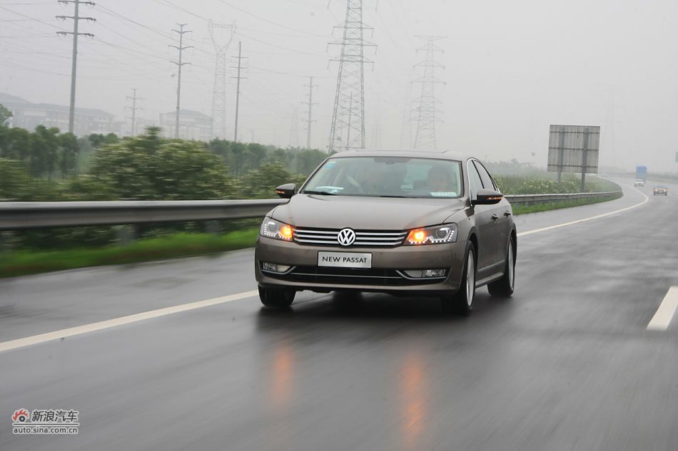新帕萨特试车动态