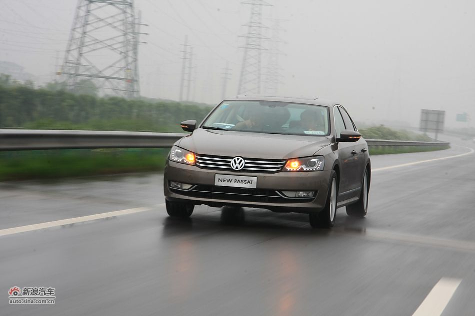 新帕萨特试车动态