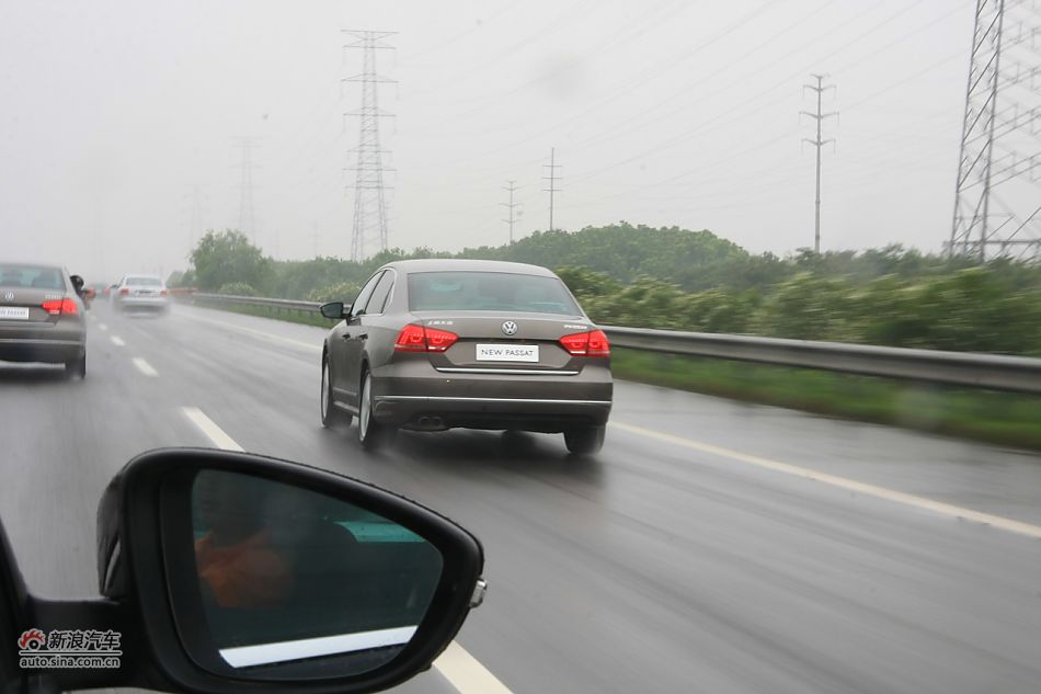 新帕萨特试车动态