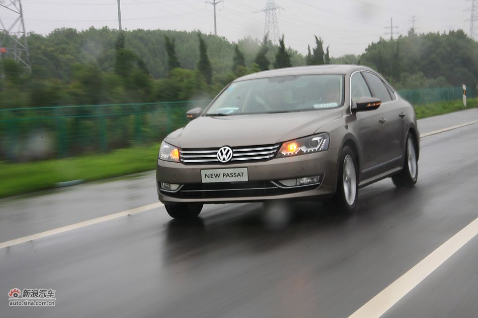 新帕萨特试车动态