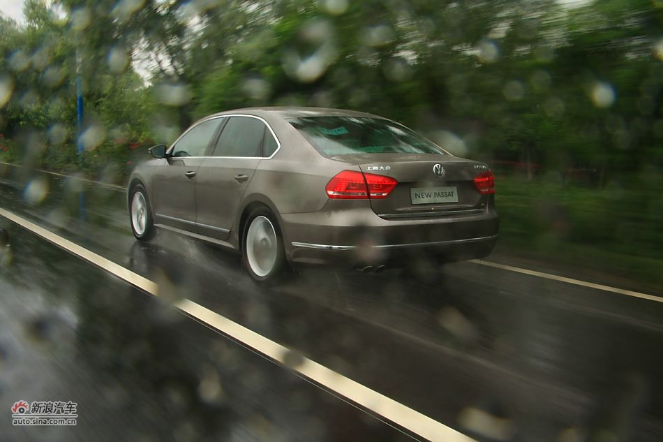 新帕萨特试车动态
