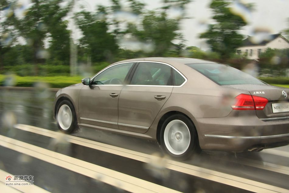 新帕萨特试车动态