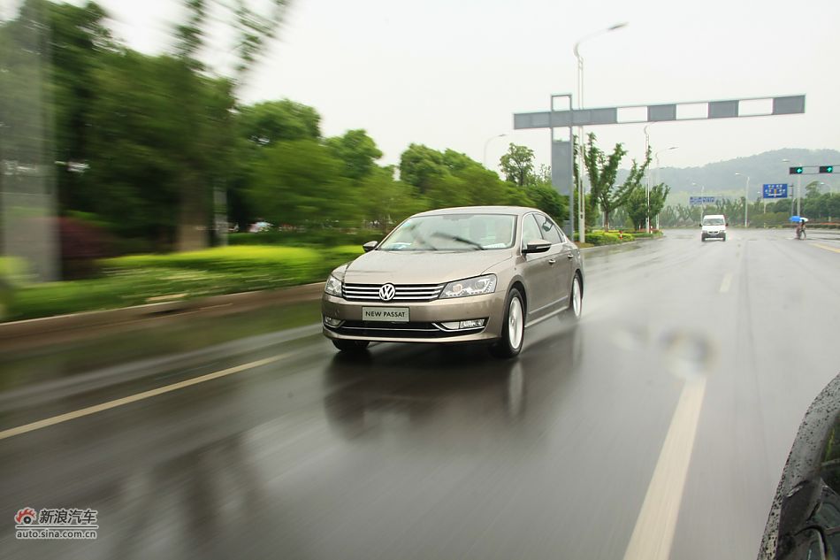 新帕萨特试车动态