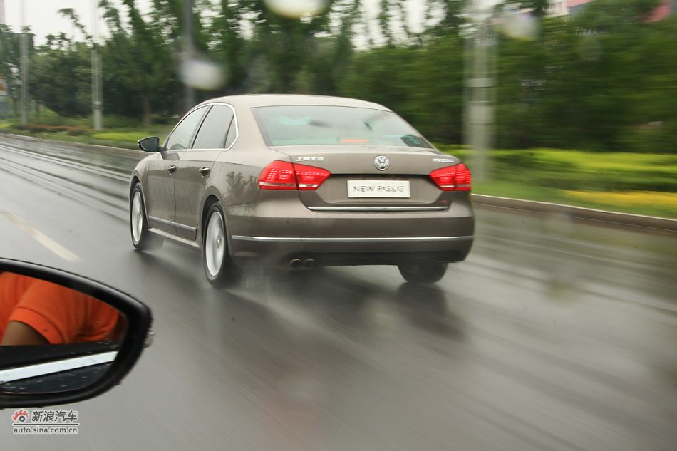 新帕萨特试车动态