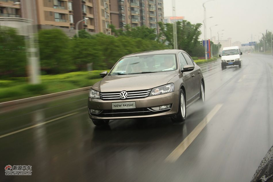 新帕萨特试车动态