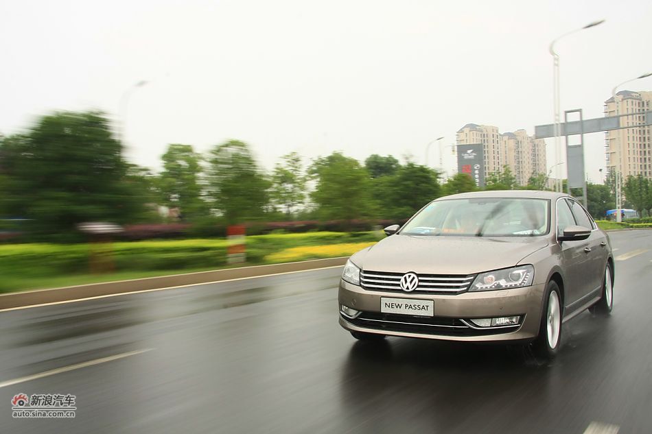 新帕萨特试车动态