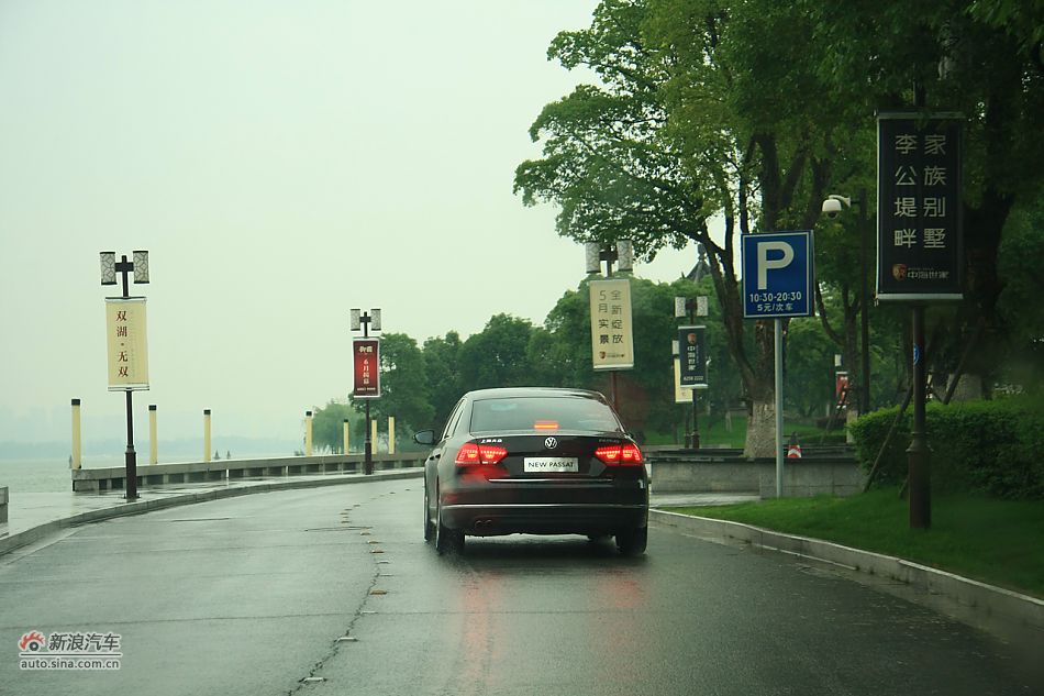 新帕萨特试车动态