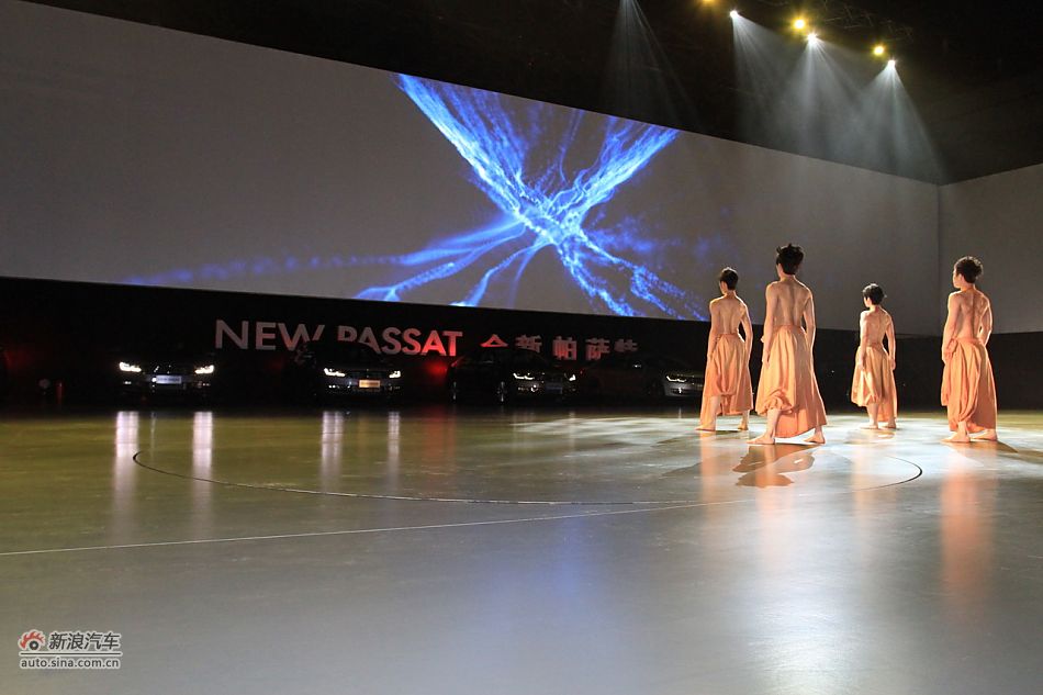 上海大众全新帕萨特新车亮相