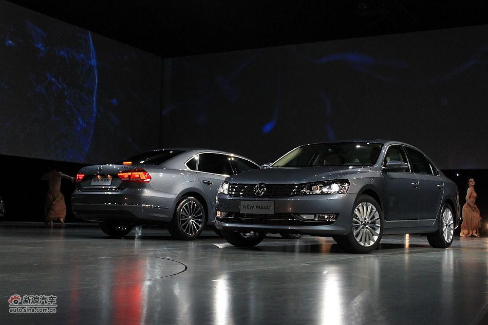 上海大众全新帕萨特新车亮相