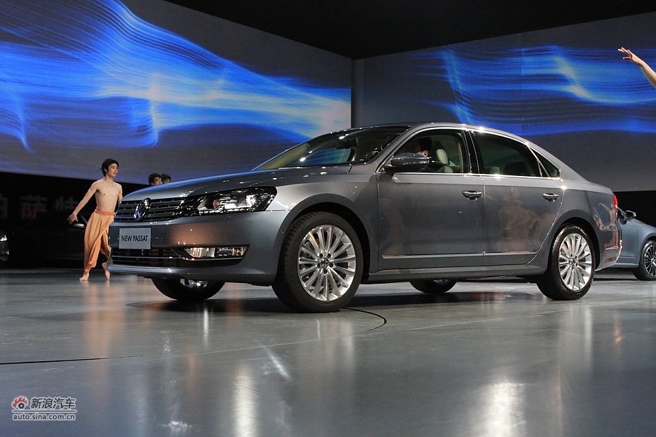 上海大众全新帕萨特新车亮相
