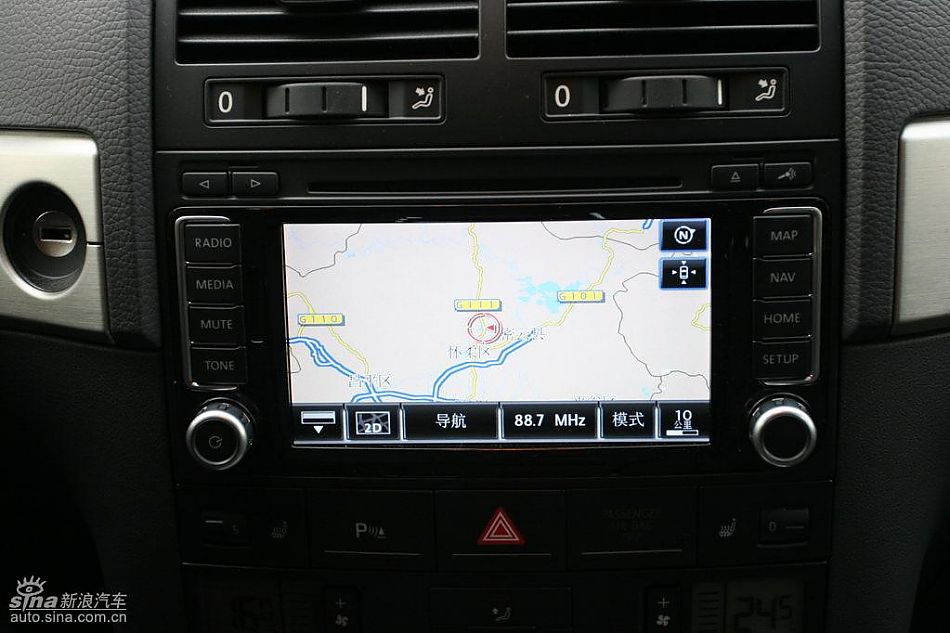 大众途锐限量版内饰及细节