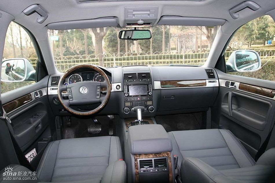 大众途锐限量版内饰及细节