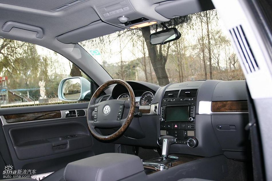 大众途锐限量版内饰及细节