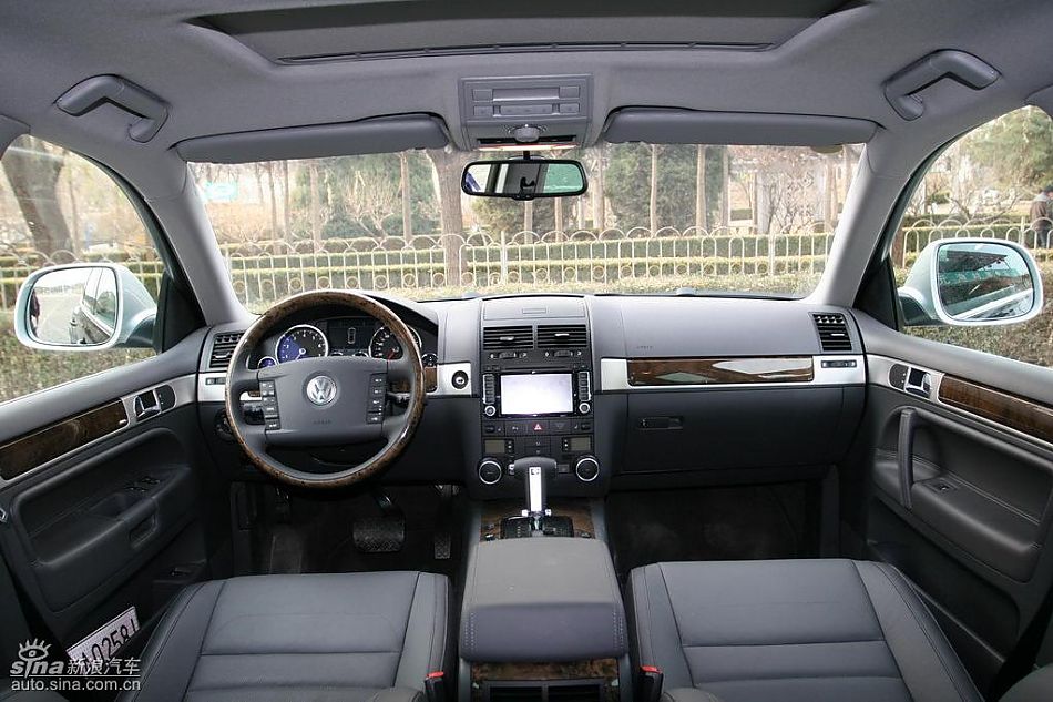 大众途锐限量版内饰及细节