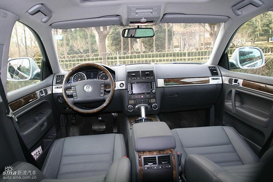 大众途锐限量版内饰及细节