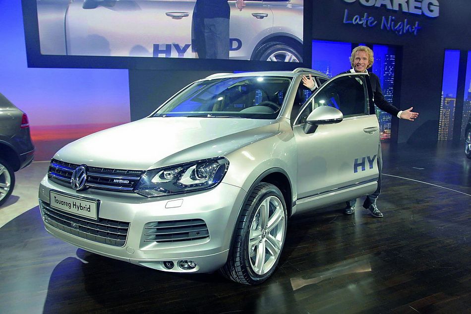 2011款大众途锐外观资料图