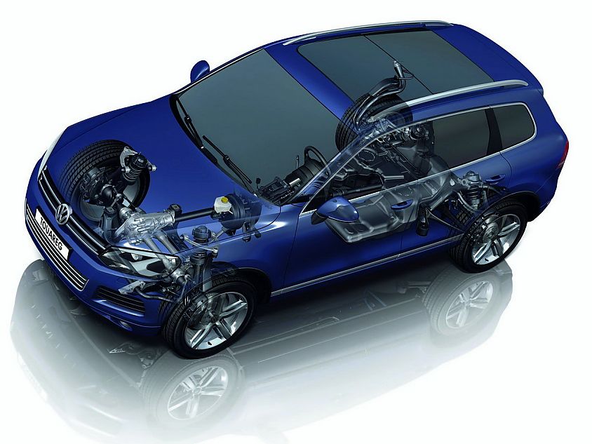 2011款大众途锐资料图