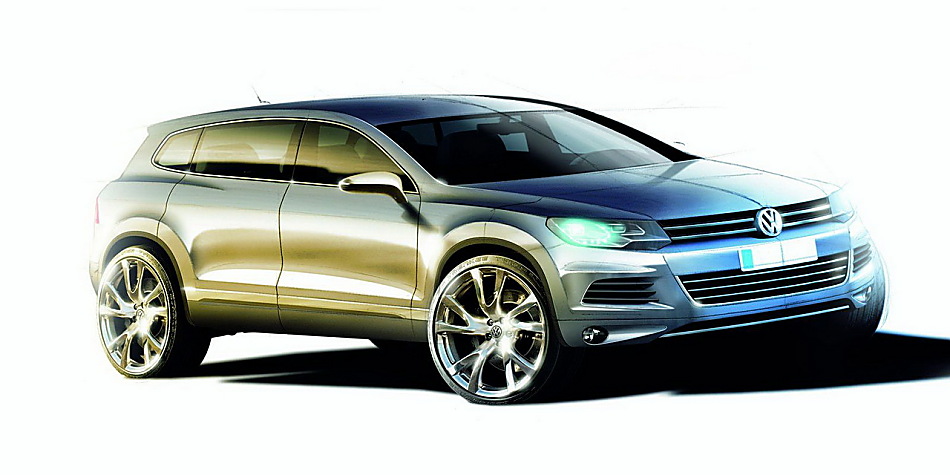 2011款大众途锐资料图