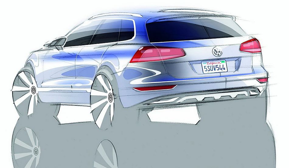 2011款大众途锐资料图