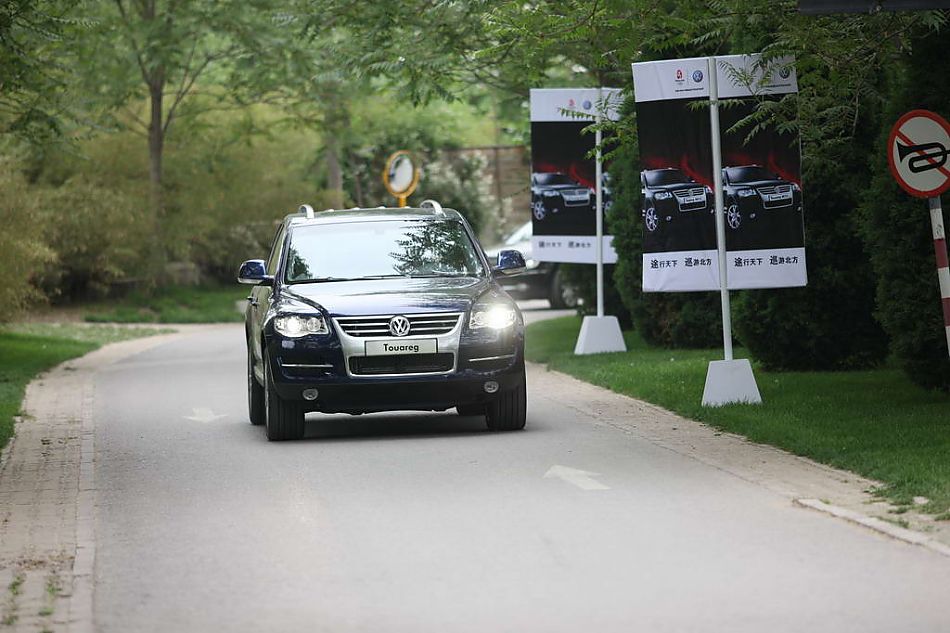 大众途锐活动现场图