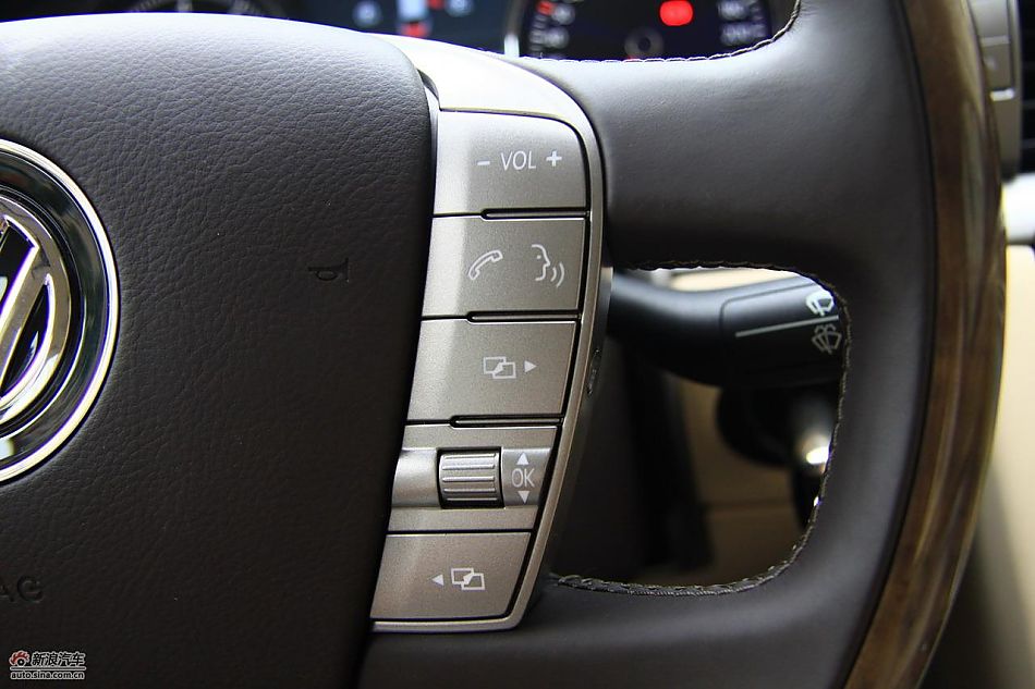 大众新辉腾内饰实拍图