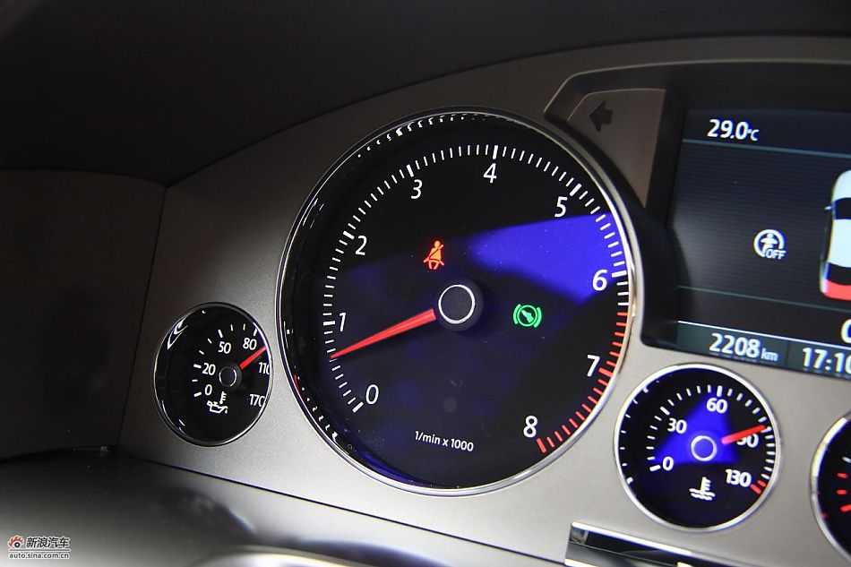 大众新辉腾内饰实拍图