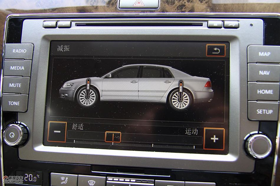 大众新辉腾内饰实拍图