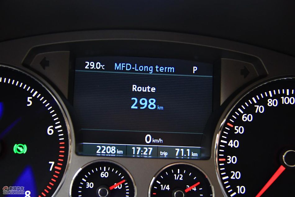 大众新辉腾内饰实拍图