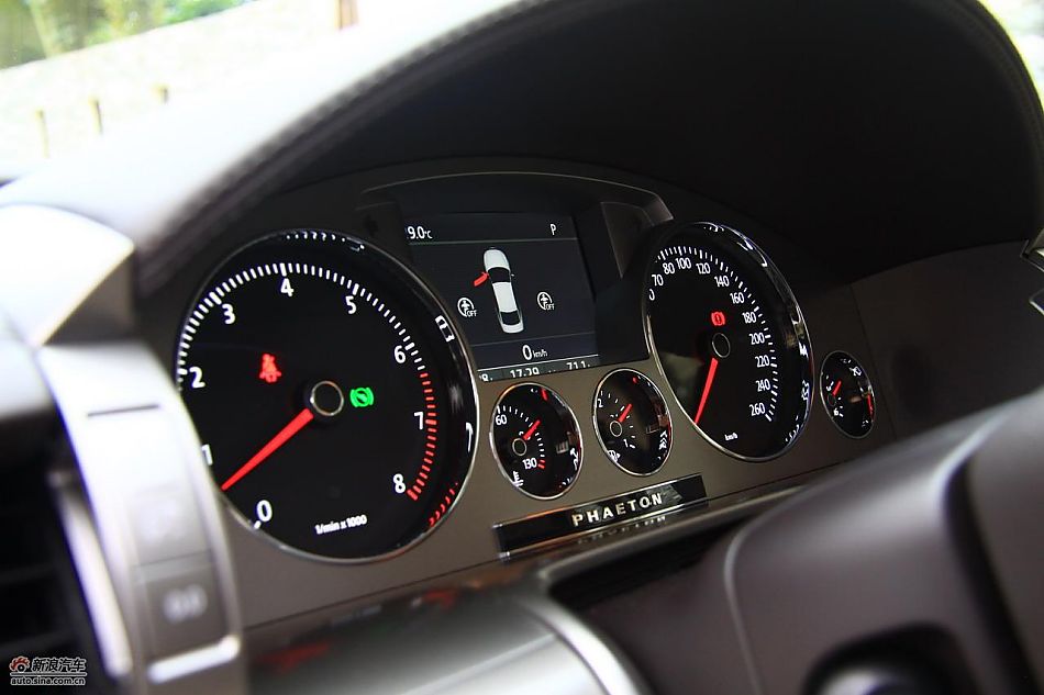 大众新辉腾内饰实拍图