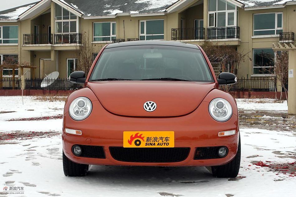 进口大众甲壳虫“墨橘版”外观