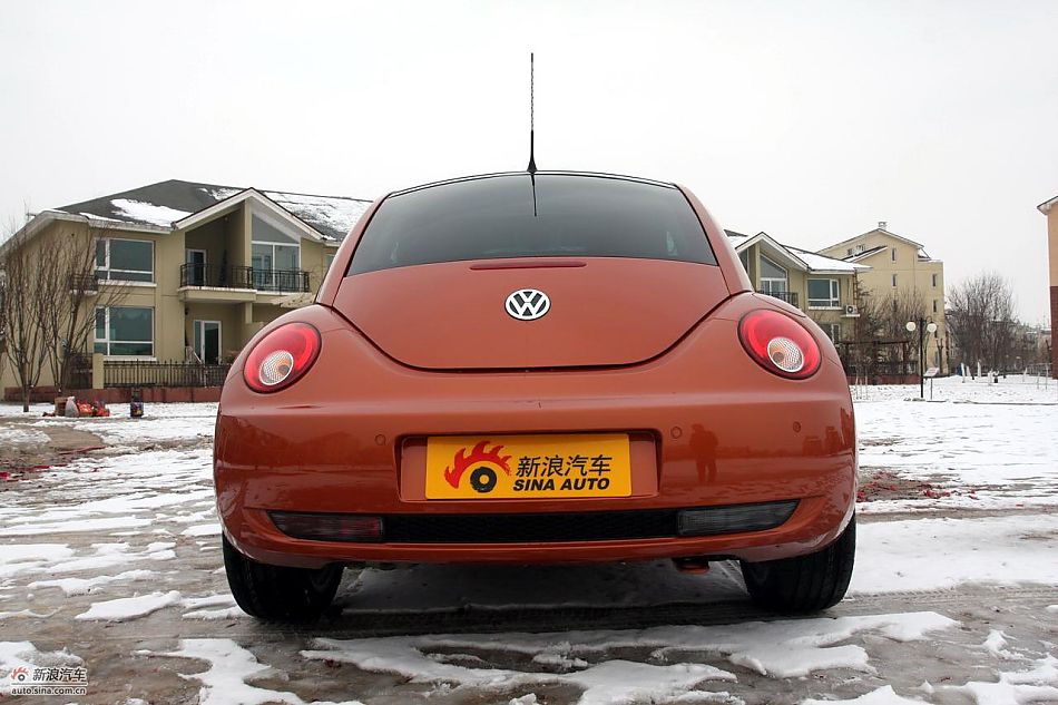 进口大众甲壳虫“墨橘版”外观