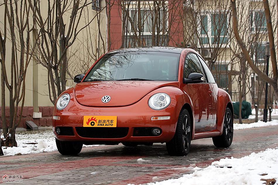 进口大众甲壳虫“墨橘版”外观