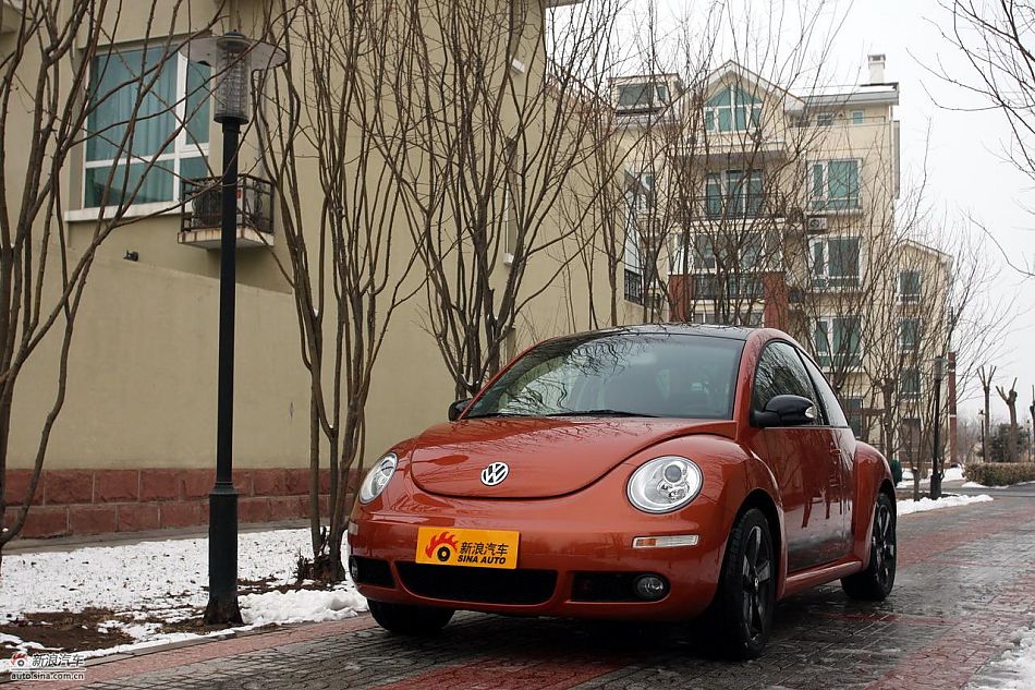 进口大众甲壳虫“墨橘版”外观