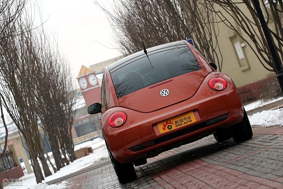 进口大众甲壳虫“墨橘版”外观