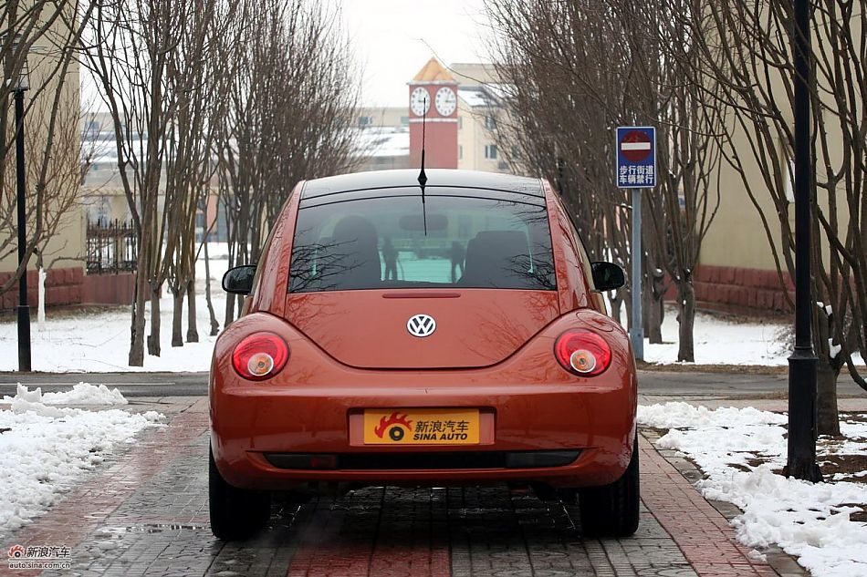 进口大众甲壳虫“墨橘版”外观