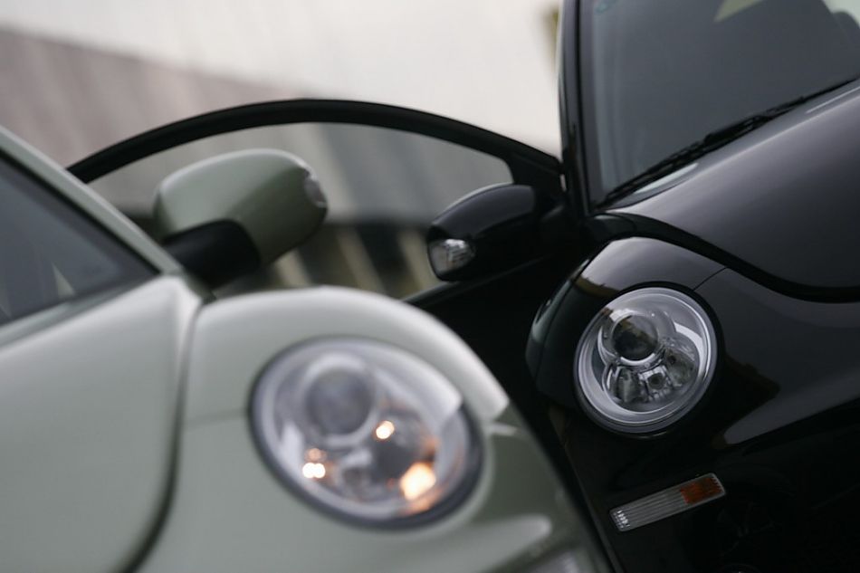 图为新甲壳虫合影