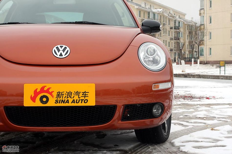 进口大众甲壳虫“墨橘版”外观