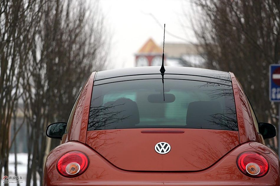 进口大众甲壳虫“墨橘版”外观