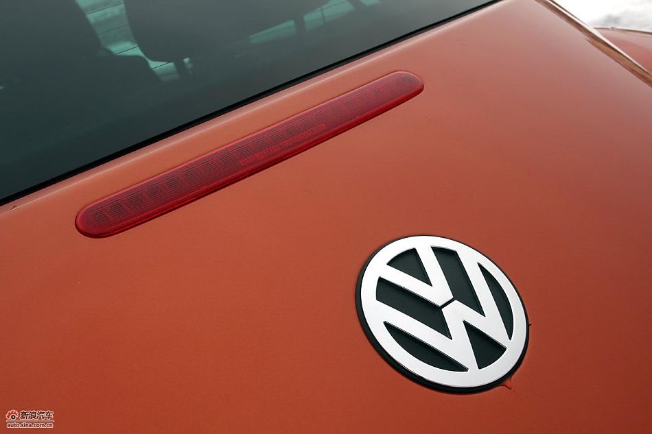 进口大众甲壳虫“墨橘版”外观